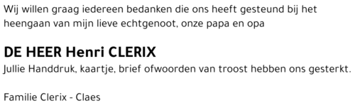 Henri Clerix