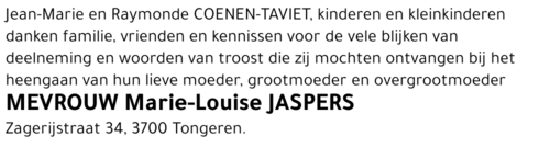 Marie-Louise Jaspers