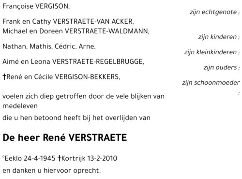 René VERSTRAETE
