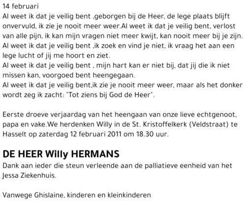 Willy Hermans