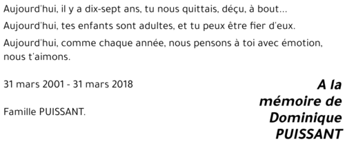 Dominique PUISSANT
