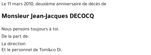 Jean-Jacques DECOCQ