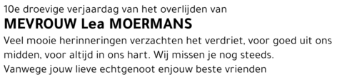 Lea Moermans