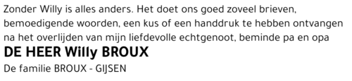 Willy BROUX