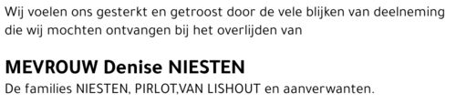 Denise NIESTEN