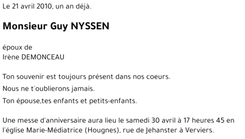 Guy NYSSEN