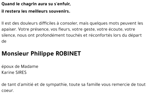 Philippe ROBINET