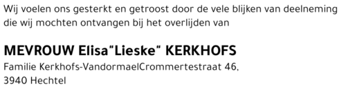 Elisa Kerkhofs