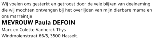 Paula Defoin