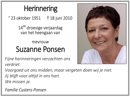 Suzanne Ponsen