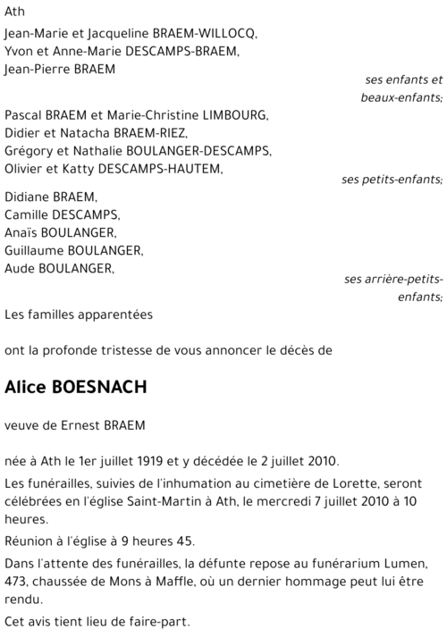 Alice Boesnach