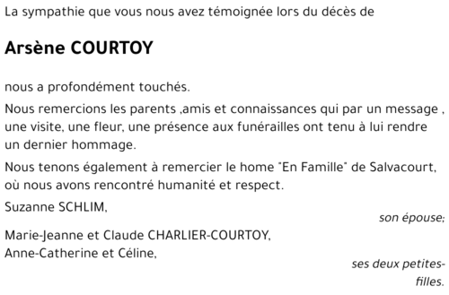 Arsène COURTOY