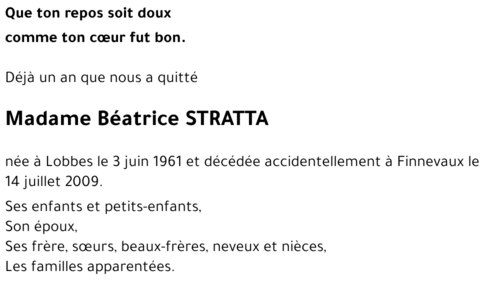 béatrice STRATTA