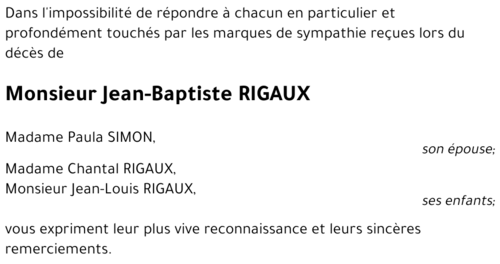 Jean-Baptiste RIGAUX