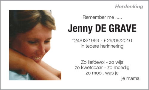 Jenny De Grave