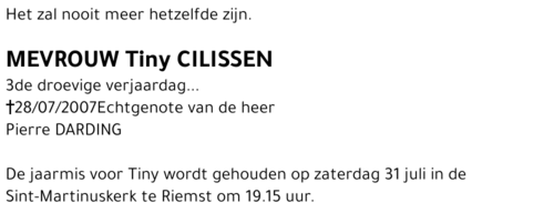 Tiny Cilissen