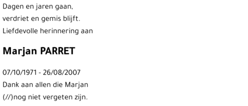 Marjan Parret