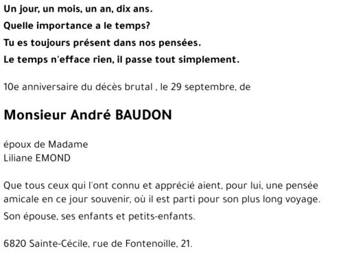 André BAUDON