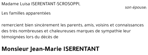 Jean-Marie ISERENTANT