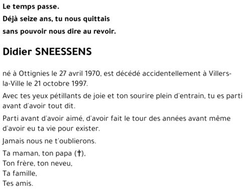 Didier SNEESSENS