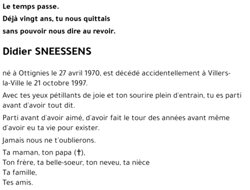 Didier SNEESSENS