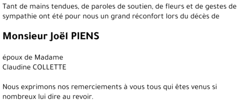 Joël PIENS