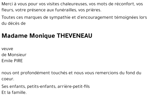 Monique THEVENEAU