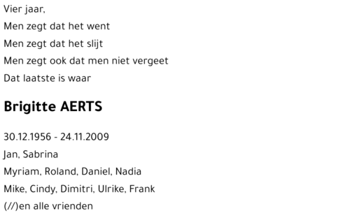 Brigitte AERTS