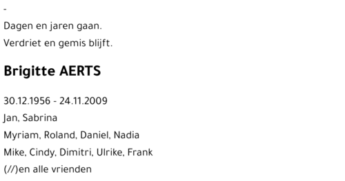 Brigitte AERTS
