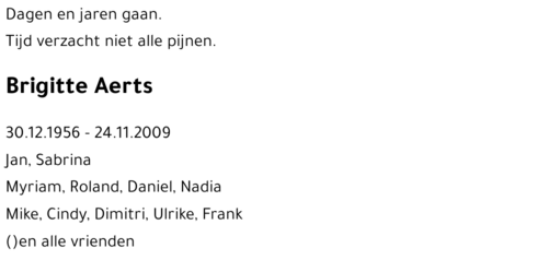 Brigitte AERTS