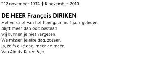François Diriken