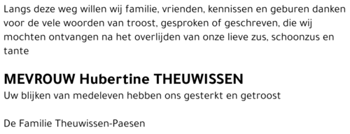 Hubertine THEUWISSEN