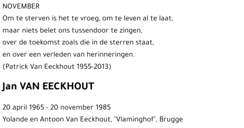 jan van Eeckhout