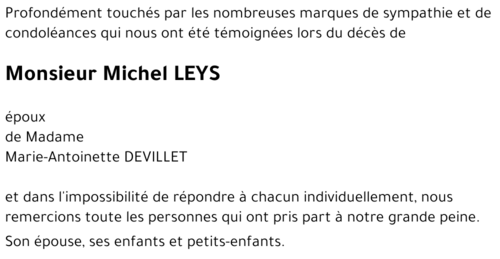 Michel LEYS
