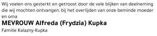 Alfreda Kupka