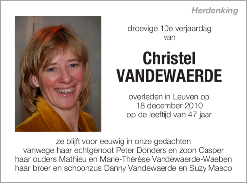 Christel Vandewaerde