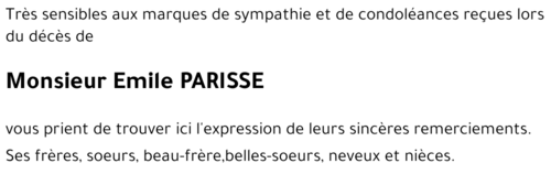 Emile PARISSE