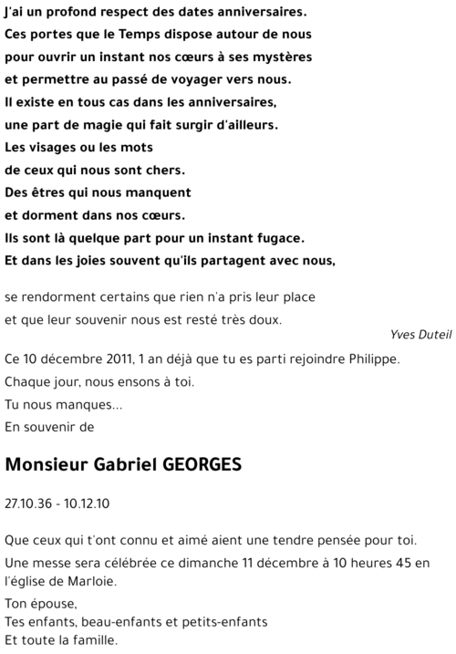 Gabriel GEORGES