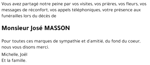 José MASSON