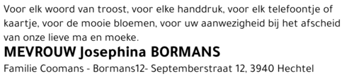 Josephina Bormans