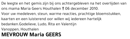 Maria GEERS