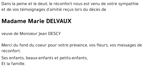 Marie DELVAUX