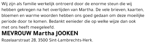 Martha JOOKEN