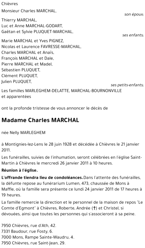 Charles MARCHAL