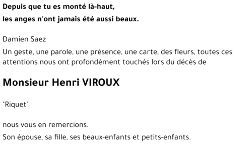 Henri VIROUX
