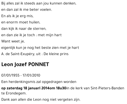 Leon Jozef PONNET