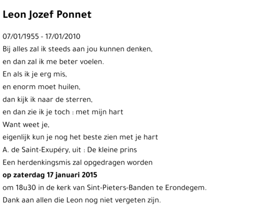 Leon Jozef PONNET