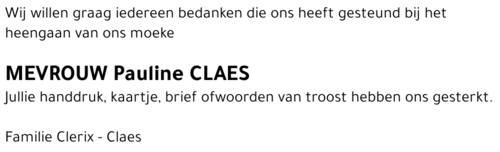 Pauline Claes