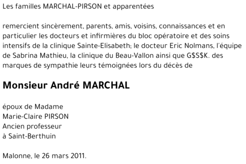 André MARCHAL