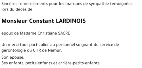 Constant LARDINOIS